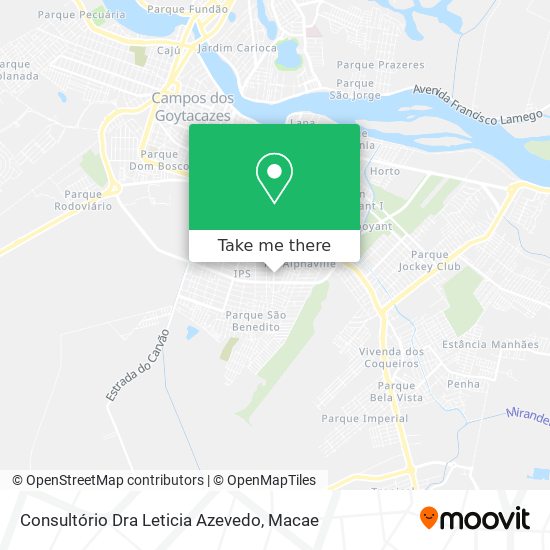 Consultório Dra Leticia Azevedo map