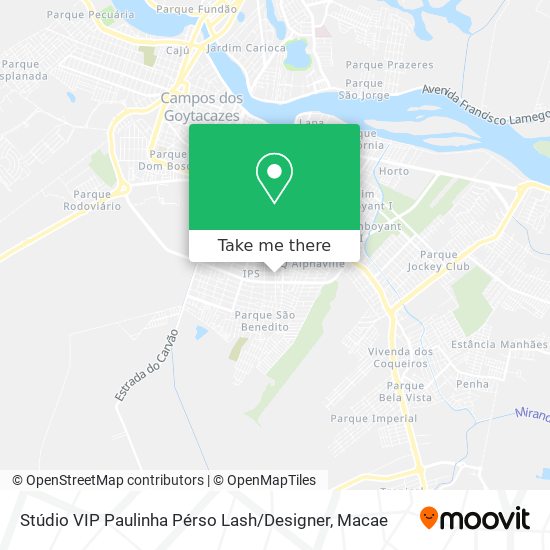 Stúdio VIP Paulinha Pérso Lash / Designer map