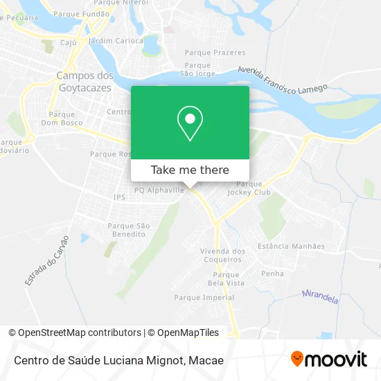 Centro de Saúde Luciana Mignot map