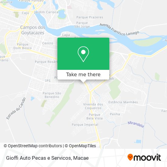 Gioffi Auto Pecas e Servicos map