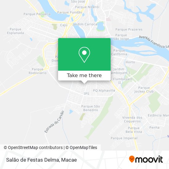 Salão de Festas Delma map