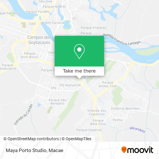 Maya Porto Studio map
