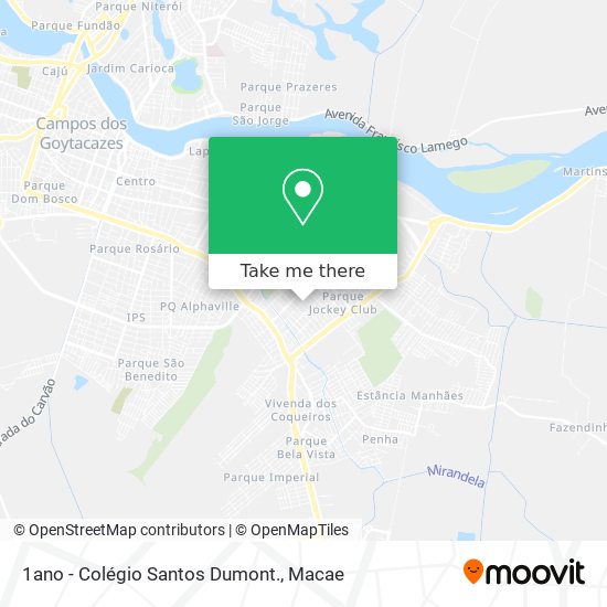 1ano - Colégio Santos Dumont. map