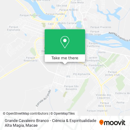 Grande Cavaleiro Branco - Ciência & Espiritualidade Alta Magia map