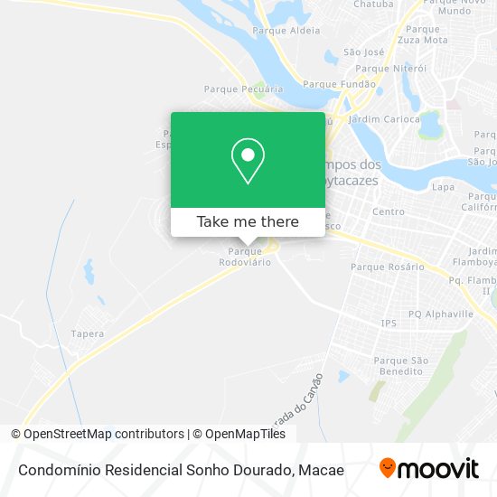 Condomínio Residencial Sonho Dourado map