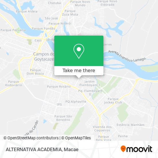 ALTERNATIVA ACADEMIA map