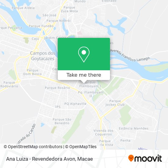 Ana Luiza - Revendedora Avon map