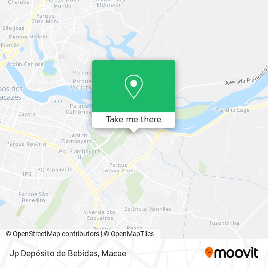 Jp Depósito de Bebidas map