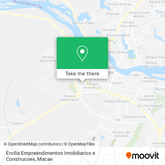 Ercilia Empreendimentos Imobiliarios e Construcoes map