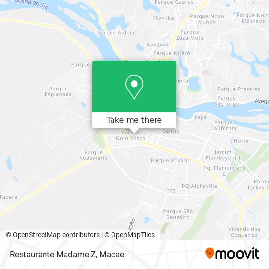 Restaurante Madame Z map