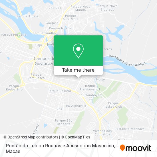 Pontão do Leblon Roupas e Acessórios Masculino map