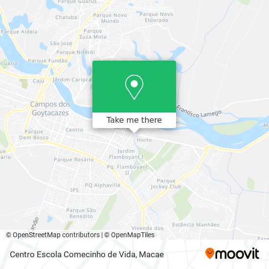 Centro Escola Comecinho de Vida map