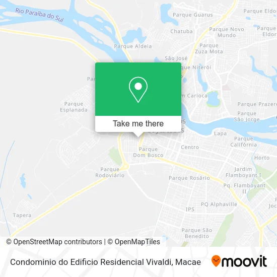 Condominio do Edificio Residencial Vivaldi map