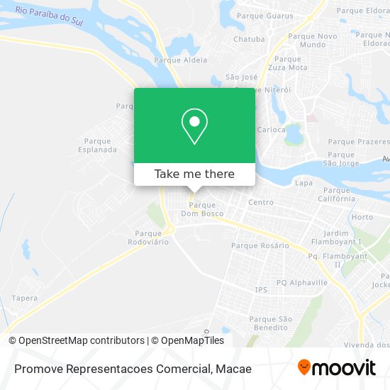 Promove Representacoes Comercial map