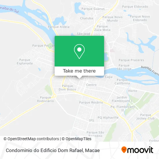 Condominio do Edificio Dom Rafael map