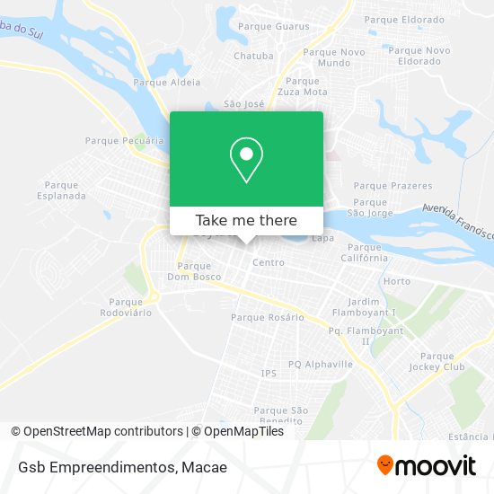 Gsb Empreendimentos map