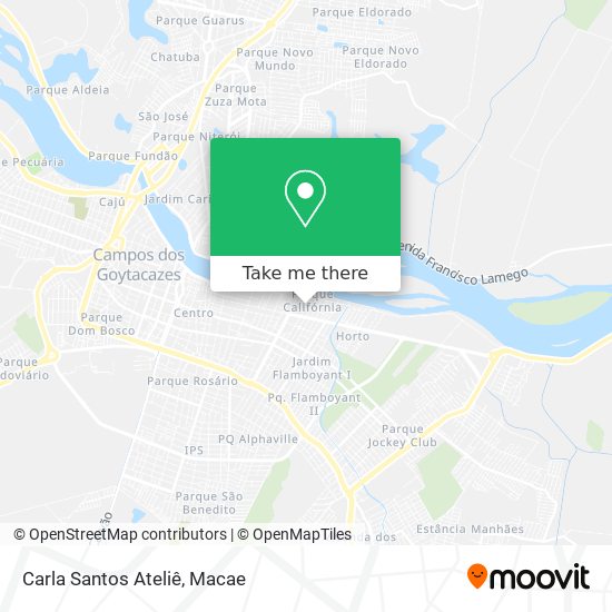 Carla Santos Ateliê map
