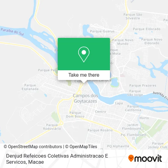 Denjud Refeicoes Coletivas Administracao E Servicos map