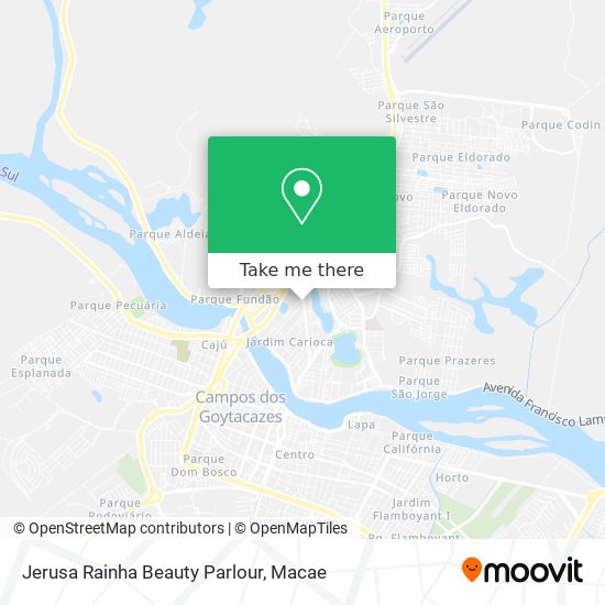 Jerusa Rainha Beauty Parlour map