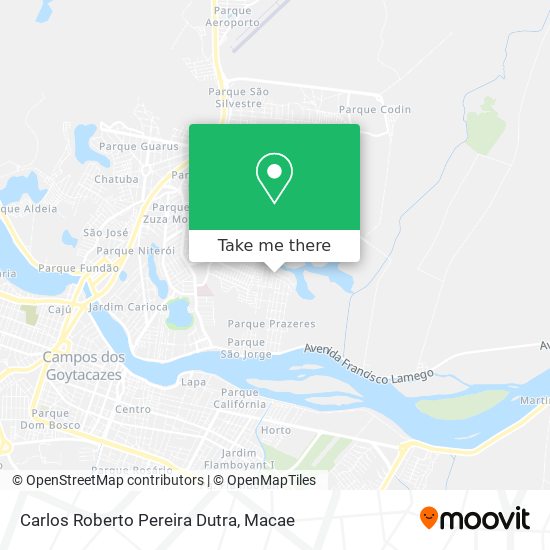 Carlos Roberto Pereira Dutra map