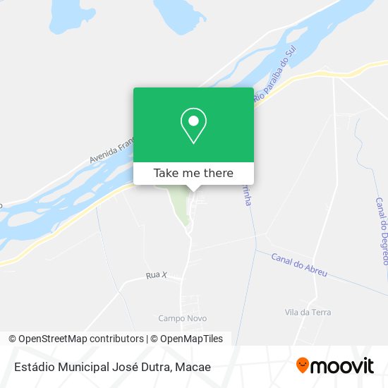Estádio Municipal José Dutra map