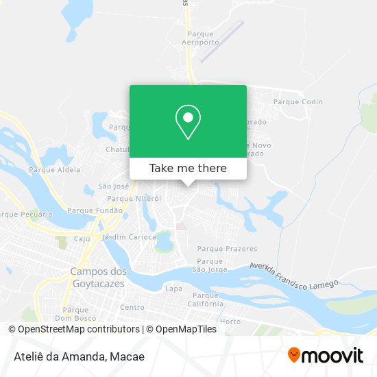 Ateliê da Amanda map