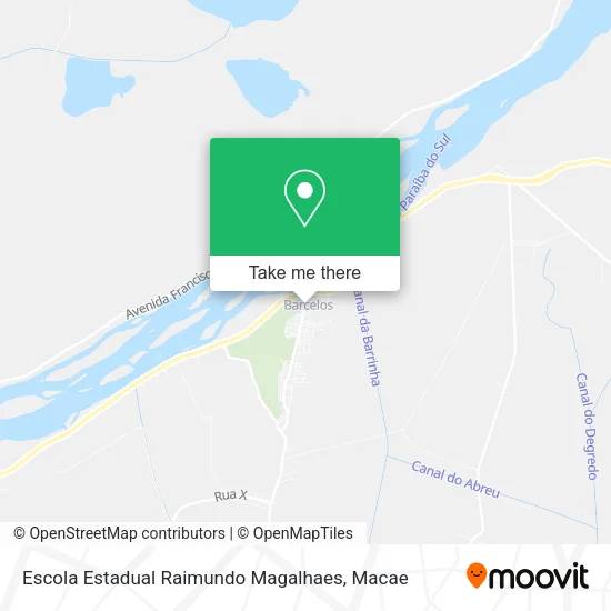Escola Estadual Raimundo Magalhaes map