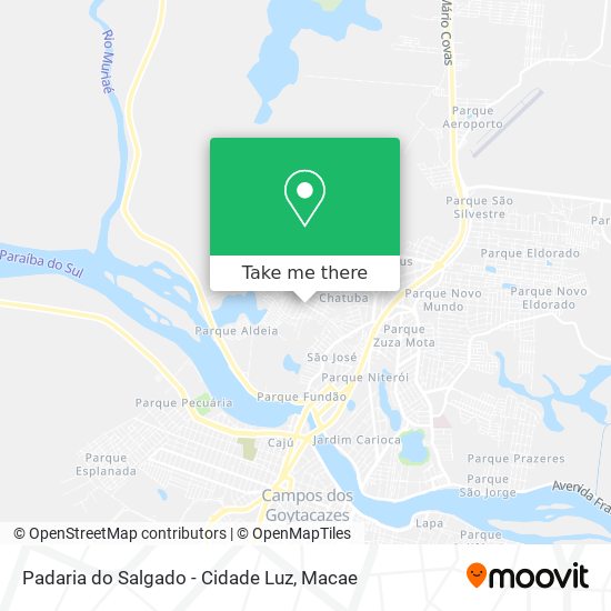 Padaria do Salgado - Cidade Luz map