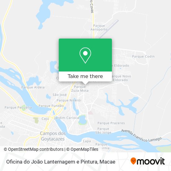 Oficina do João Lanternagem e Pintura map