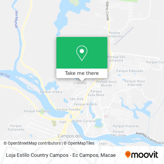 Loja Estilo Country Campos - Ec Campos map