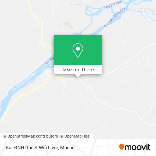 Bar BNH Itanet Wifi Livre map