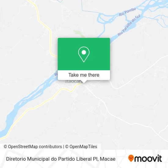Diretorio Municipal do Partido Liberal Pl map