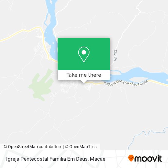 Igreja Pentecostal Familia Em Deus map