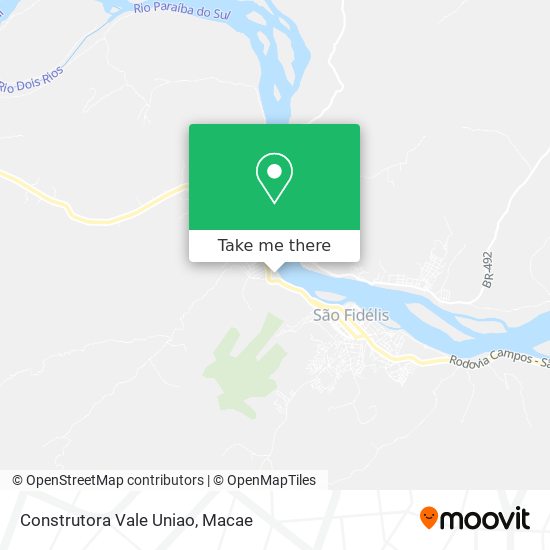 Construtora Vale Uniao map