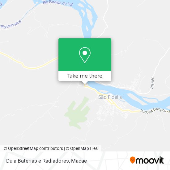 Duia Baterias e Radiadores map