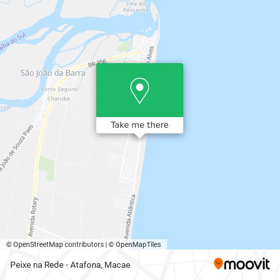Peixe na Rede - Atafona map