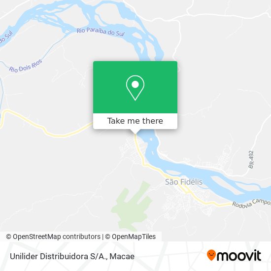 Unilider Distribuidora S/A. map