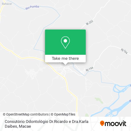 Consutório Odontológio Dr.Ricardo e Dra.Karla Daibes map