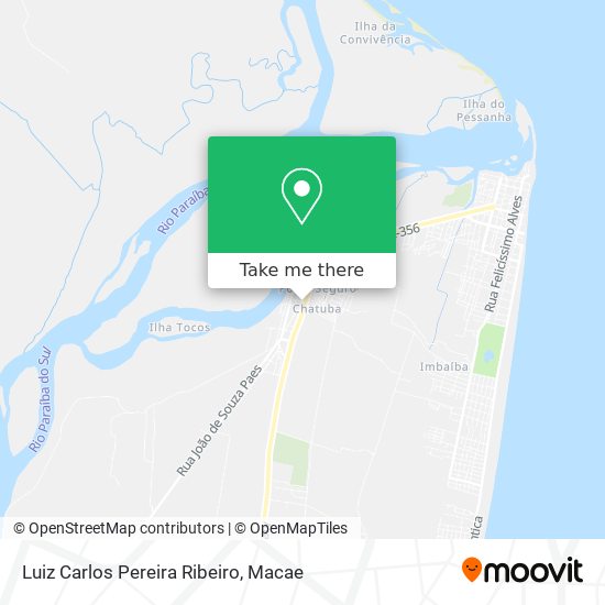 Luiz Carlos Pereira Ribeiro map