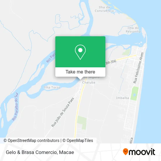 Gelo & Brasa Comercio map