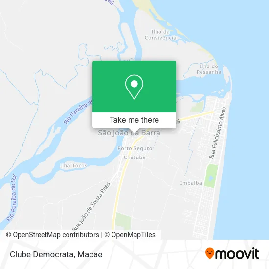 Clube Democrata map