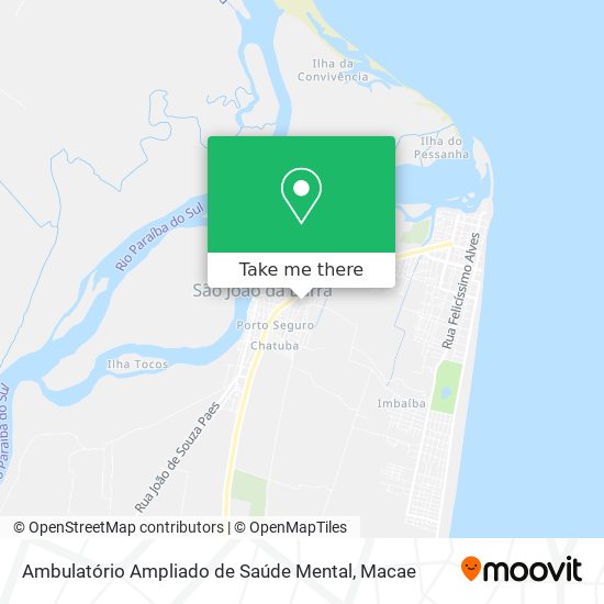 Ambulatório Ampliado de Saúde Mental map