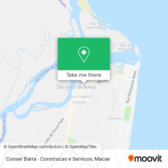 Conser Barra - Construcao e Servicos map