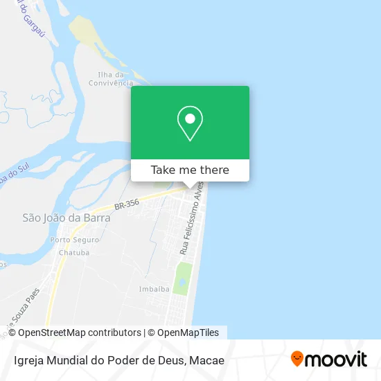 Igreja Mundial do Poder de Deus map