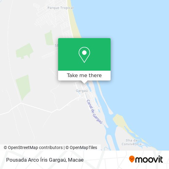 Pousada Arco Íris Gargaú map