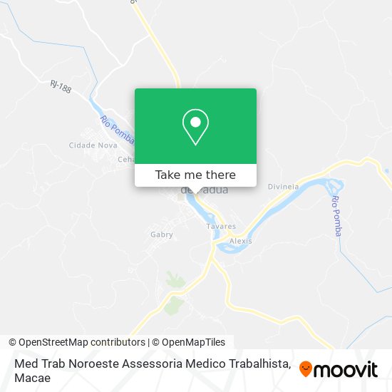 Med Trab Noroeste Assessoria Medico Trabalhista map
