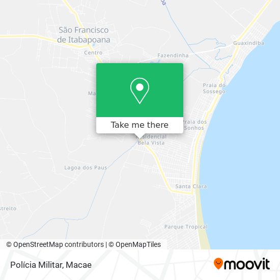 Polícia Militar map