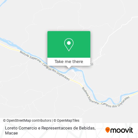 Loreto Comercio e Representacoes de Bebidas map