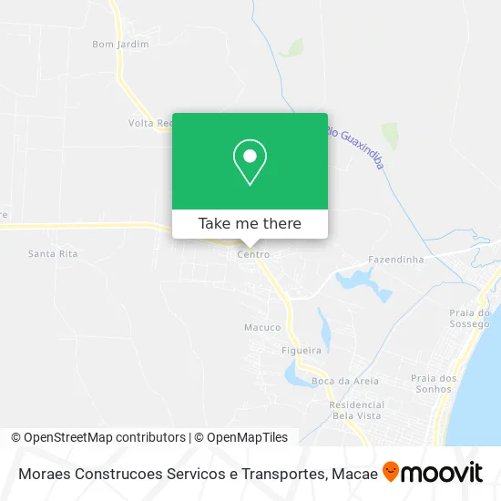 Moraes Construcoes Servicos e Transportes map
