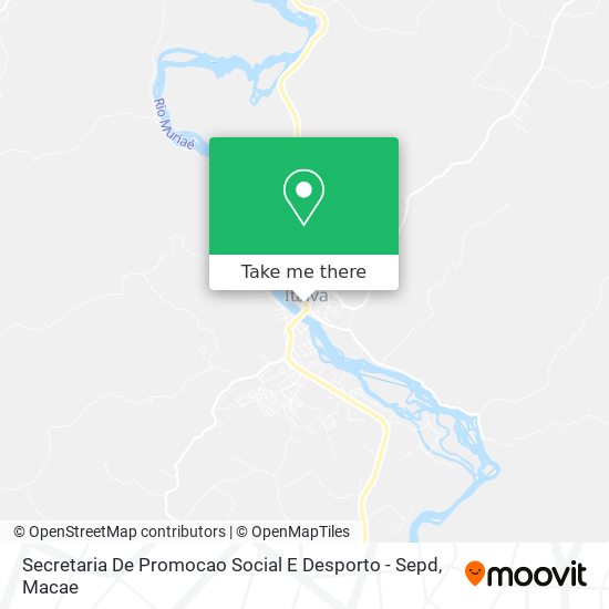 Secretaria De Promocao Social E Desporto - Sepd map